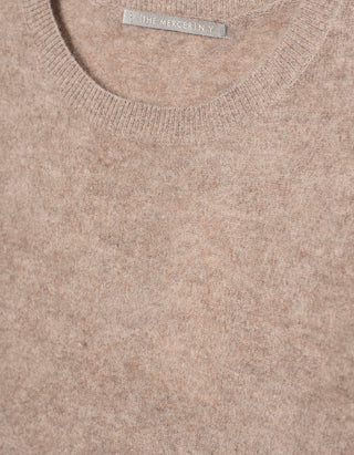 Fuzzy Kurzarm-Kaschmir-Pullover Hurghada