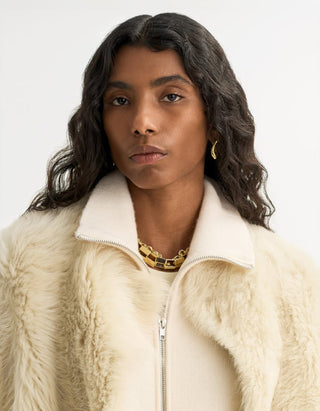 Woll-Kaschmir-Cardigan Double Knit