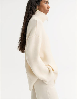 Woll-Kaschmir-Cardigan Double Knit