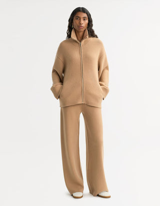 Oversize Woll-Kaschmir-Cardigan