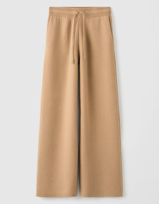 Strickhose Double Knit aus Woll-Kaschmir-Mix