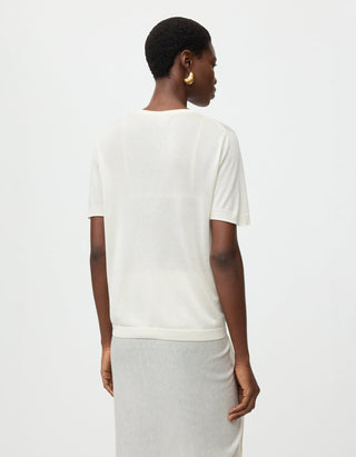 Feinstrick-Shirt Featherlight mit Kaschmiranteil