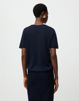 Feinstrick-Shirt Featherlight mit Kaschmiranteil