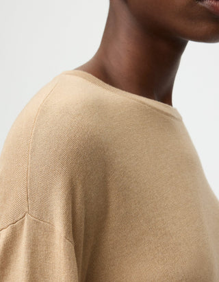 Seiden-Kaschmir-Feinstrickpullover