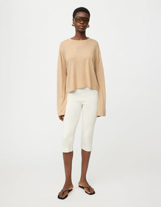 Seiden-Kaschmir-Feinstrickpullover