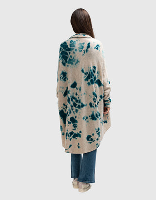 Oversize Kaschmir-Cardigan im Cape-Stil