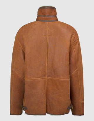 Lammleder-Shearling-Jacke Adelina