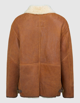 Lammleder-Shearling-Jacke Adelina