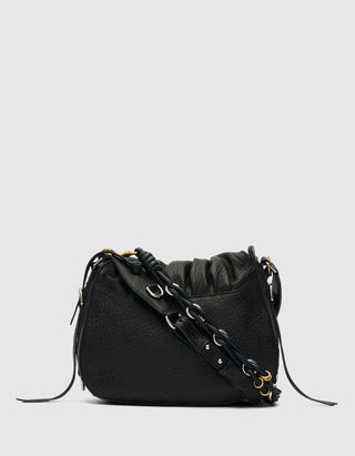 Lammleder-Tasche Bolton mit Metalldetails