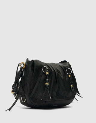 Lammleder-Tasche Bolton mit Metalldetails