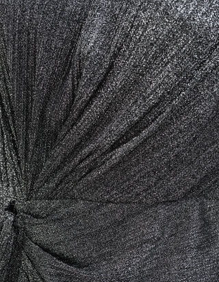 Drapiertes Mini-Kleid Evola mit Binde-Detail