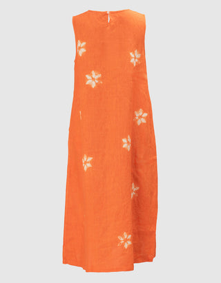 Oversize Leinen-Kleid
