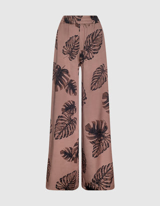 Bedruckte Wide-Leg Hose Lillian