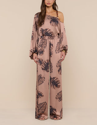 Bedruckte Wide-Leg Hose Lillian