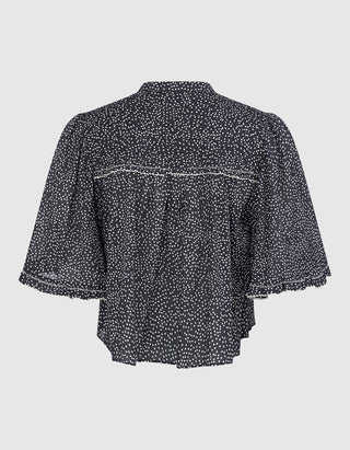Gemusterte Bluse Douna