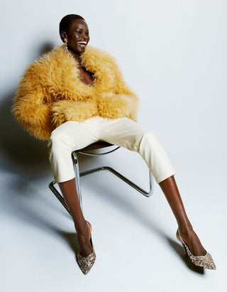 Faux Fur Kurzmantel Mylae