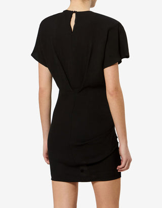 Besticktes Mini-Kleid Sakia
