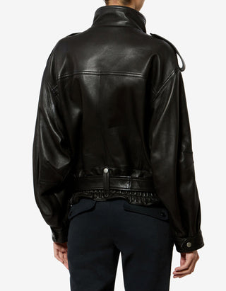 Lammleder-Jacke Farza im Biker Style