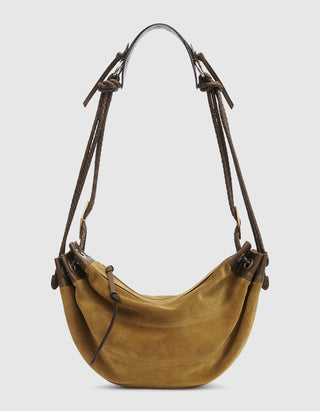 Veloursleder-Tasche Maia Medium
