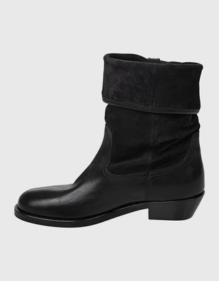 Leder-Stiefel Ildra Buckle