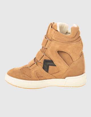 Keilabsatz-Sneaker IM3 aus Veloursleder