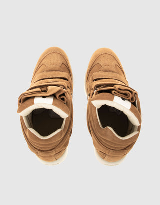 Keilabsatz-Sneaker IM3 aus Veloursleder