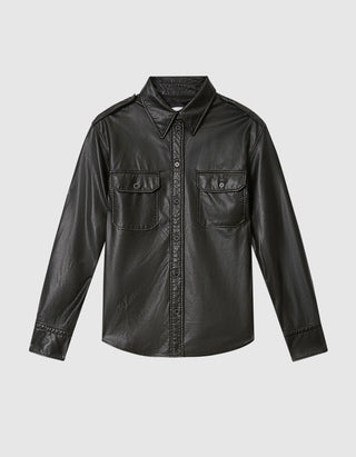 Hemd Noee in Leder-Optik