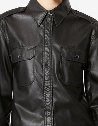 Hemd Noee in Leder-Optik