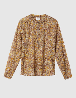 Gemusterte Bluse Maria