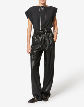 Faux-Leather Hose Nereane