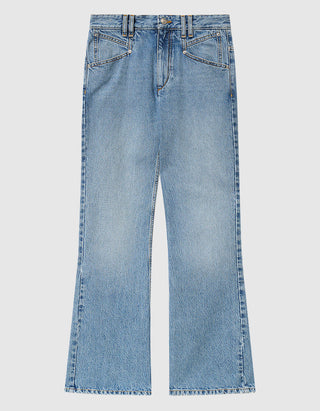 Flared-Leg Jeans Belvia