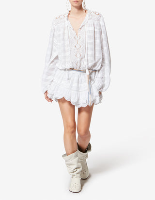 Mini-Kleid Preya mit Spitze