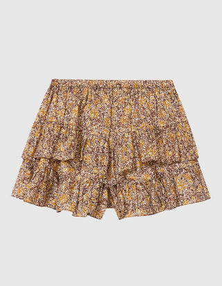 Gemusterter Mini-Skort Jocadia
