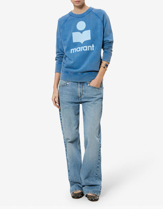 Sweater Millyny mit Logo-Flockprint