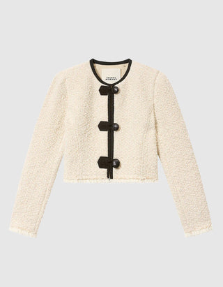 Bouclé-Blazer Gradilia