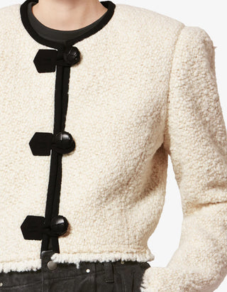 Bouclé-Blazer Gradilia