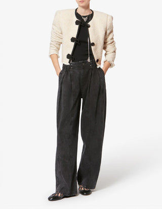 Bouclé-Blazer Gradilia