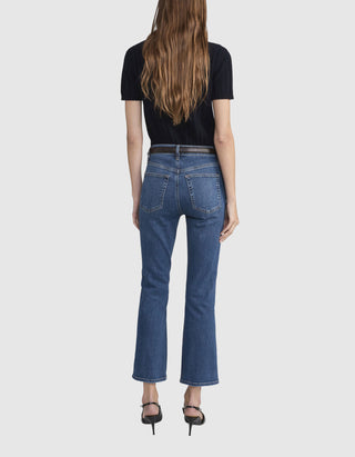 High Rise Bootcut Jeans The Reboot Crop