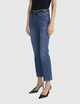 High Rise Bootcut Jeans The Reboot Crop