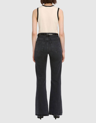 High-Waist Flare-Leg Jeans The Lax Set