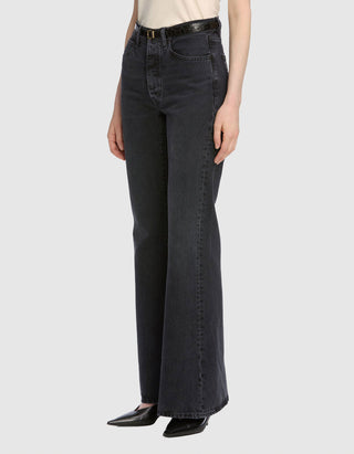 High-Waist Flare-Leg Jeans The Lax Set