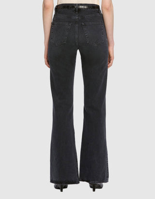 High-Waist Flare-Leg Jeans The Lax Set