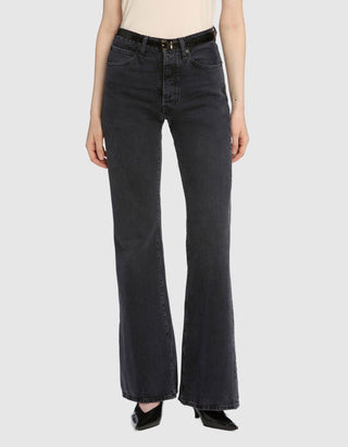 High-Waist Flare-Leg Jeans The Lax Set