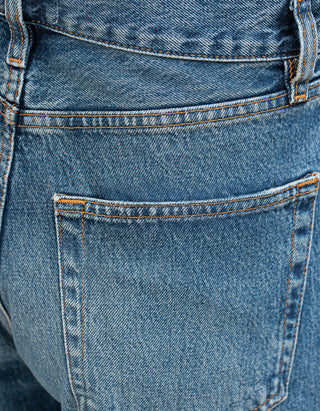 Mid-Rise Flare-Leg Jeans The LAX