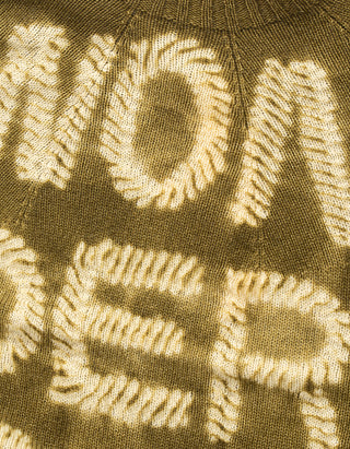 Gemusterter Kaschmir-Pullover