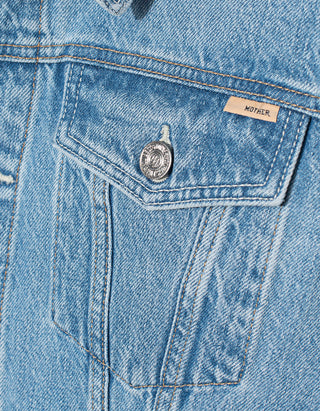 Jeansjacke The Bruiser mit Häkeldetails im Rückteil