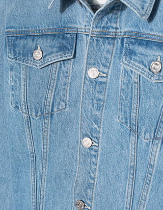 Jeansjacke The Bruiser mit Häkeldetails im Rückteil