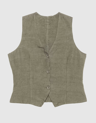 Leinen-Weste