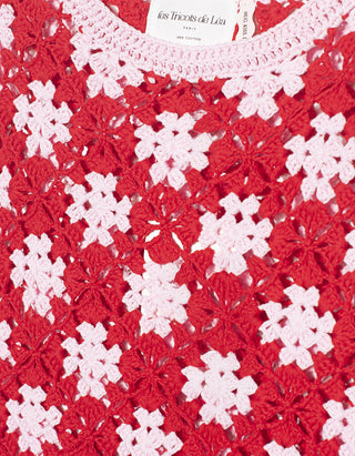 Strick-Pullunder Sugar Pink