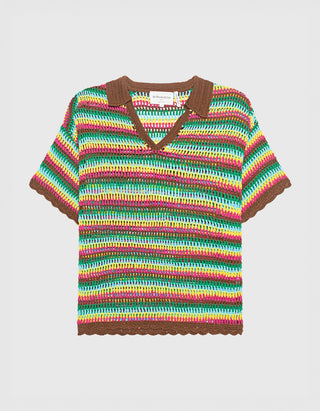 Strick-Poloshirt Molyne